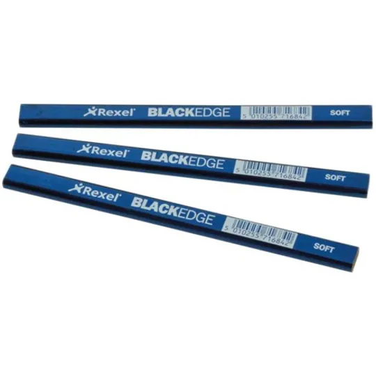 Black Edge 34328 Soft Pencil 218 Blue (each)
