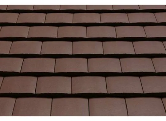 Marley Eave Tile Smooth Brown