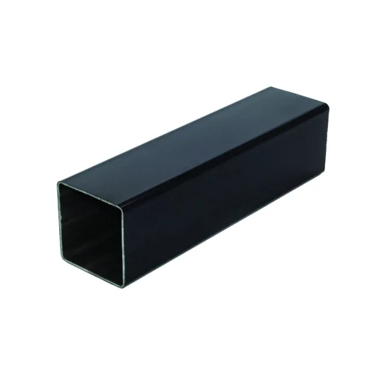 Floplast RPS4B 65mm Black Square Downpipe 4m