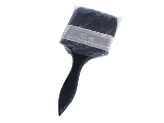 Rodo Black Handled Disposable  Paint Brush 4'