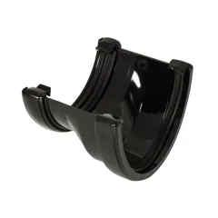 Floplast RHR3BL High Capacity Black Half Round Adaptor