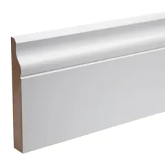 MDF Primed Mould Ogee 1 Skirting, 18 x 119 x 5400mm - FSC® Certified