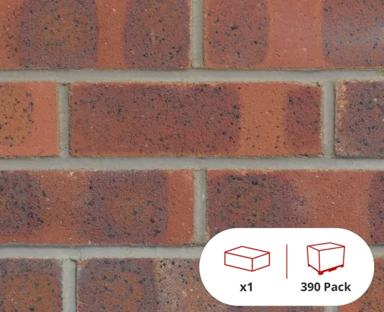 LBC Georgian 65mm Brick (390 Per Pack)