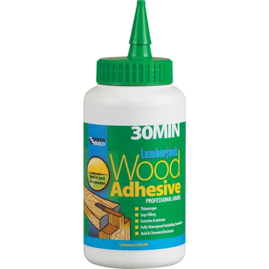 Everbuild 30 Min PU Wood Glue 750g