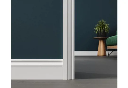 MDF Primer Mould Ogee 1 Skirting 18x144x5400mm - FSC Mix 70%