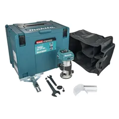 Makita RT001GZ20 40V XGT 1/4 & 3/8 Brushless Router & Case - Naked