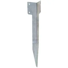 Perry SleeperSecure No.4713 Galvanised Single Sleeper Corner Support Spike, 440 x 95mm