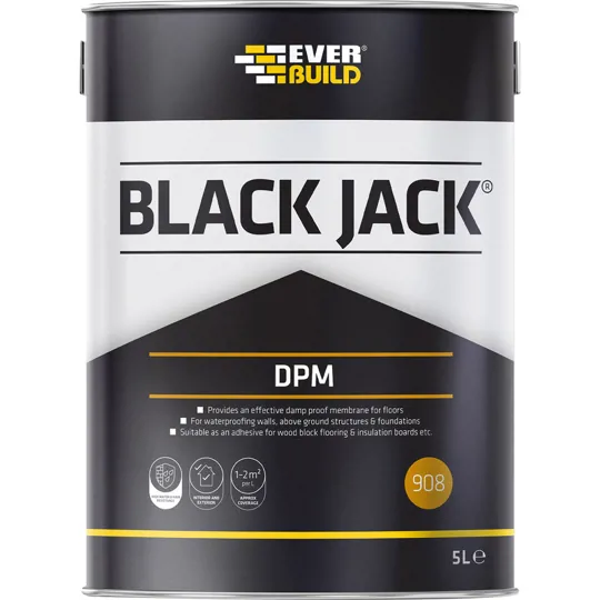 Everbuild Black Jack DPM 5ltr