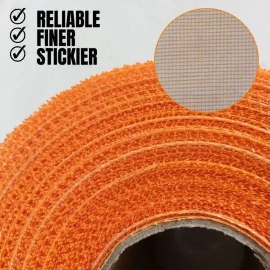 Walther Strong HD Orange Scrim Tape 50mm x 90M Twin Pack