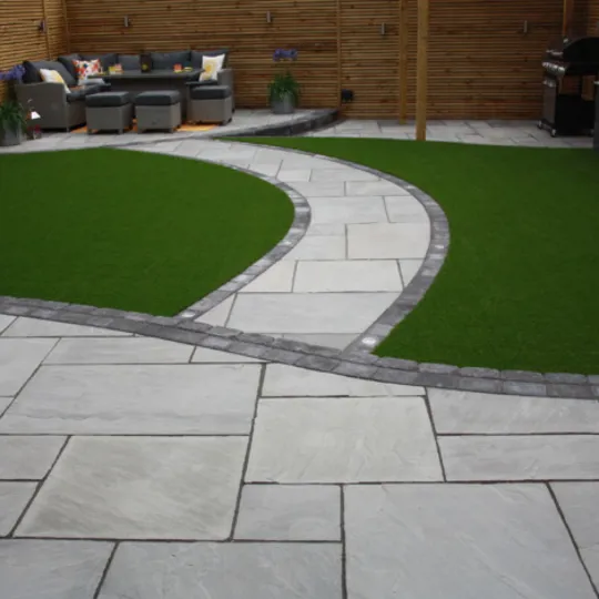 Talasey Natural Stone 18mm Promenade (Grey) Paving 22.2m2 Project Pack 
