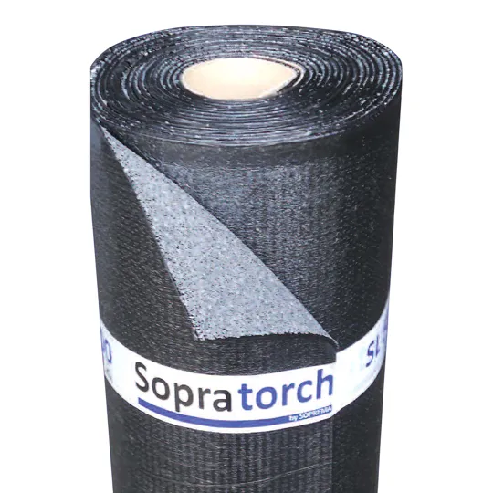 Soprema SL 500 Torch-on Capsheet Black