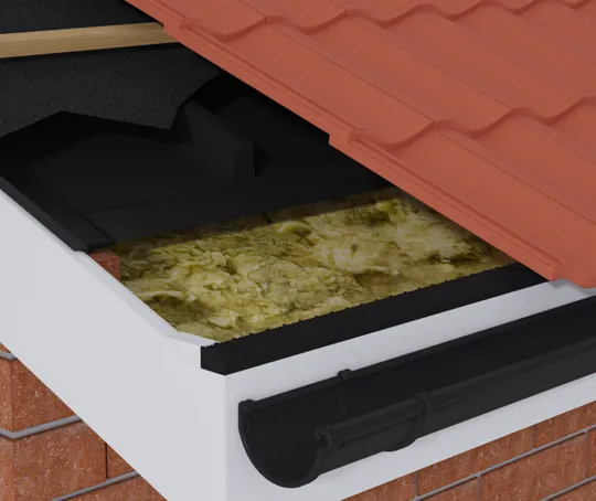 Timloc Over Fascia Vent 10mm x 1m Black