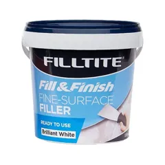 Filltite Fill & Finish Ready To Use Fine Surface Filler White, 1.5Kg