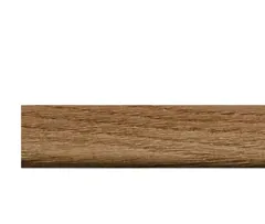 Millboard Composite Flex Bullnose Edging,  50 x 33mm x 2.4m - Coppered Oak
