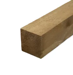 Green Treated UC4 Fence Post, 100mm x 100mm x 2.4m