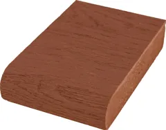 Millboard Enhanced Grain Bullnose Edging Board, 150 x 32mm x 3.6m - Jarrah