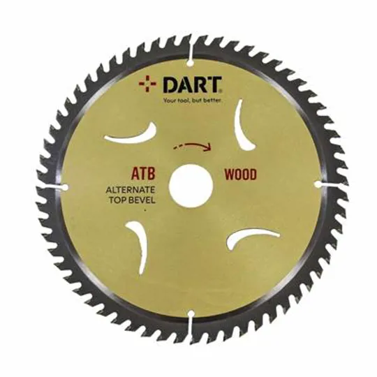 Dart SSK2163060 Gold ATB Wood Saw Blade 216Dmm x 30B x 60Z