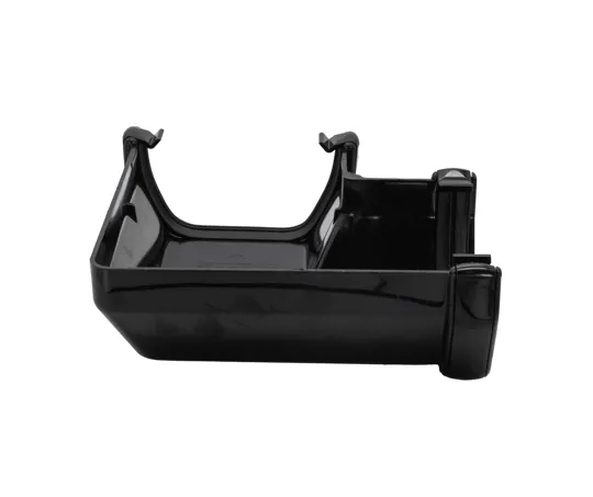 Floplast RAS1B 114mm Black Square 90� Gutter Angle