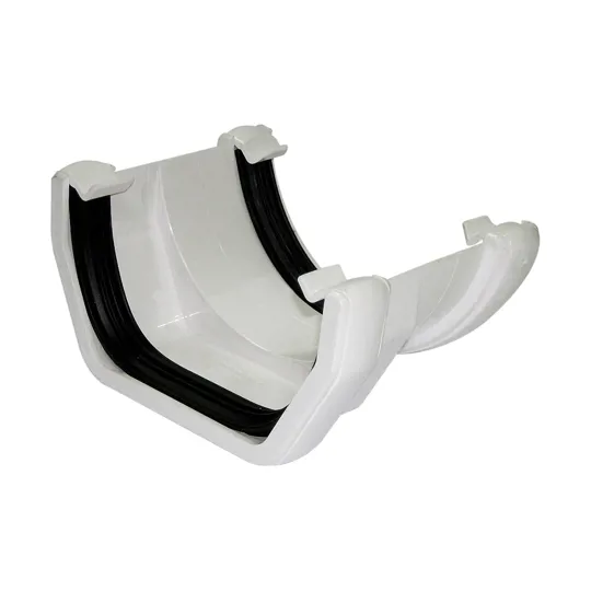 Floplast RDS1W Square / Round White Gutter Adaptor