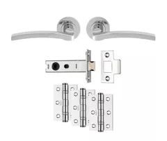 Carlisle Brass Tavira Ultimate Door Pack, Chrome Plated (UDP009CP/INTB)