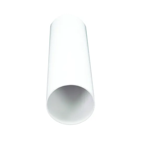 Floplast RP5.5W 68mm White Round Downpipe 5.5m