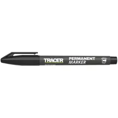 Tracer APM1 Fine Point Permanent Marker Pen, Black