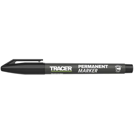 Tracer APM1 Fine Point Permanent Marker Pen Black