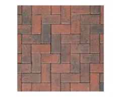 Formpave Royal Forest Block Paving, 200 x 100 x 60mm - Red Brindle