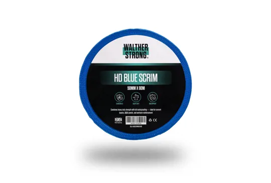 Walther Strong HD Waterproof Blue Scrim - 50mm x 90m