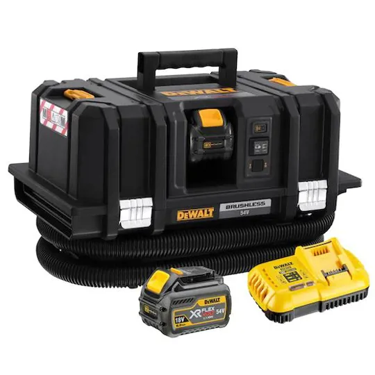 DeWalt DCV586MT2 54v M Class Extractor 2 x 6amps & Charger