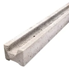 Concrete Slotted Intermediate Post Wet Cast/Smooth, 100 x 100mm x 2.36m