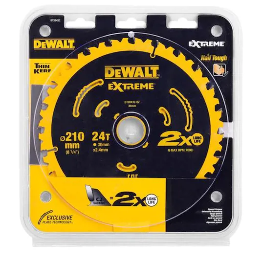 DeWalt DT20432 210mm x 30mm x 24t Blade for DWE7485