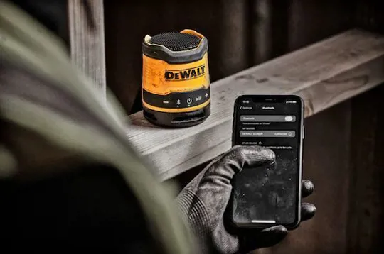 DeWalt DCR009 Rechargeable USB-C Compact Bluetooth Speaker