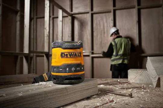 DeWalt DCR009 Rechargeable USB-C Compact Bluetooth Speaker