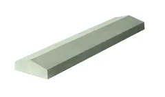 Bowland Stone Twice Weathered Coping, 600 x 140mm - Portland Grey