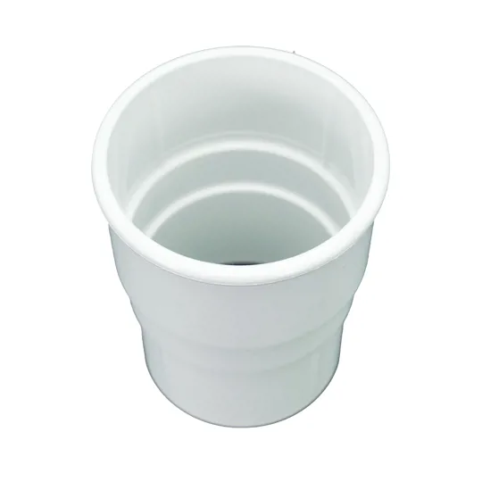Floplast RS1W 68mm White Round Downpipe Socket