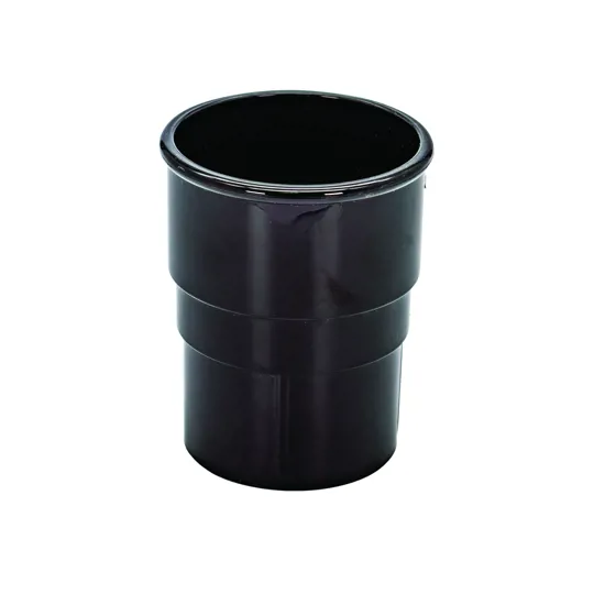 Floplast RS1B 68mm Black Round Downpipe Socket