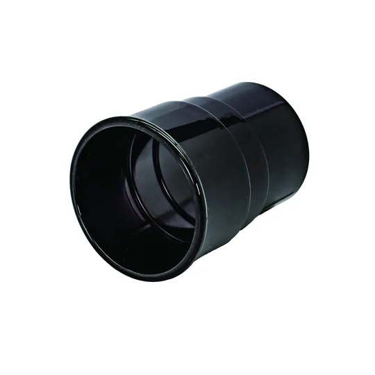 Floplast RS1B 68mm Black Round Downpipe Socket