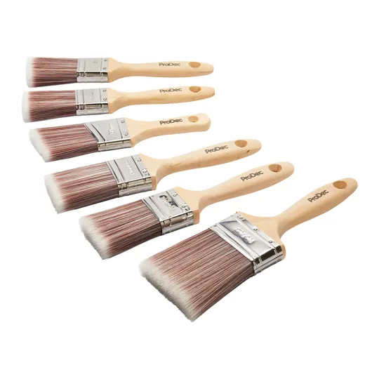 Rodo PBPT049 6 PCE Premier Synthetic Paint Brush Set