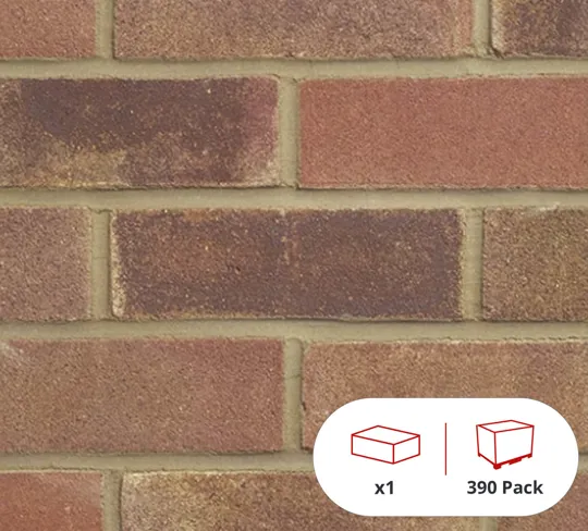 LBC Heather 65mm Brick (390 Per Pack)