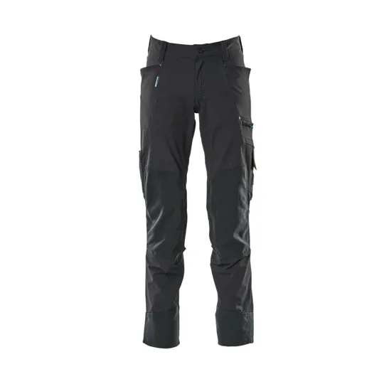 Mascot 17179 Advanced Trousers with Kneepad Pockets, Dark Navy R 32L - 32.5W