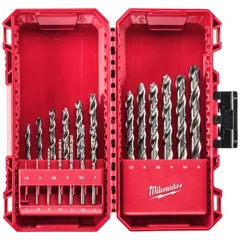 Milwaukee 4932493869 Thunderweb HSS Drill Bit Set 1–10mm - 19 Piece