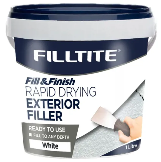 Tembe Filltite RTU Rapid Drying Exterior Filler, 1L