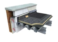 Xtratherm Thin-R FR BGM Flat Roof Torch On Insulation 1200 x 600 x 120mm