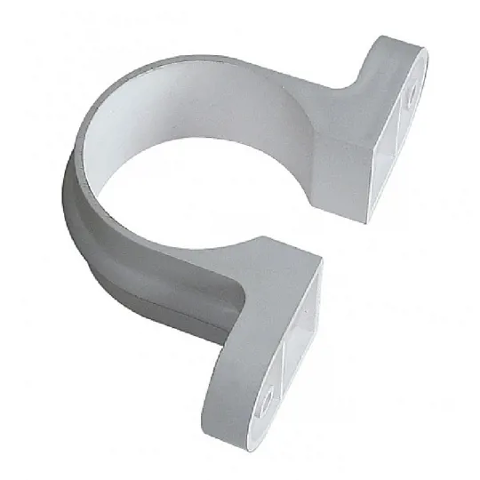 Floplast RC4W 68mm White Round Downpipe Classic Pipeclip