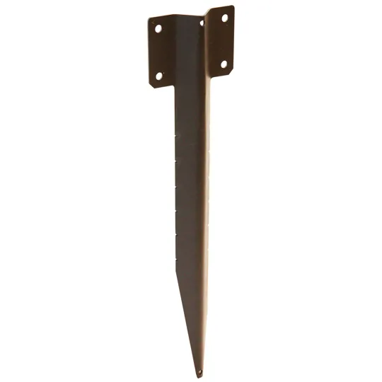 Single Sleeper Straight Support Spike Brown