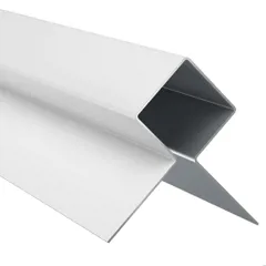 James Hardie Plank External Corner - Arctic White, 3m
