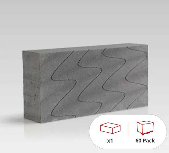 Thermalite Hi-Strength 7 - 100 x 215 x 440mm 7.3N Block - (60 per pack)