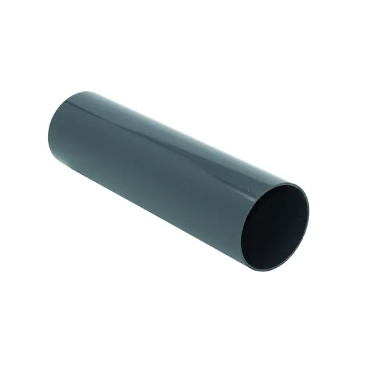 Floplast RP4AG 68mm Anthracite Grey Round Downpipe 4m