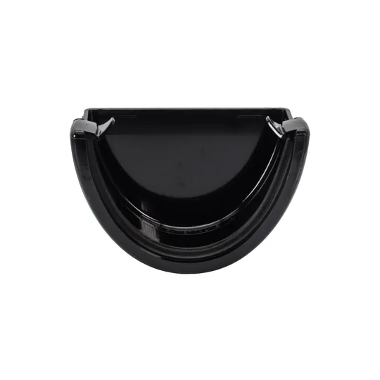Floplast REH1BL HiCap Black External Gutter Stop End